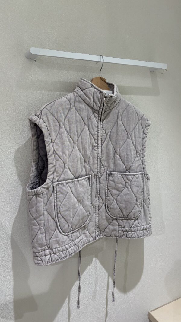 GREY BODYWARMER ONE SIZE