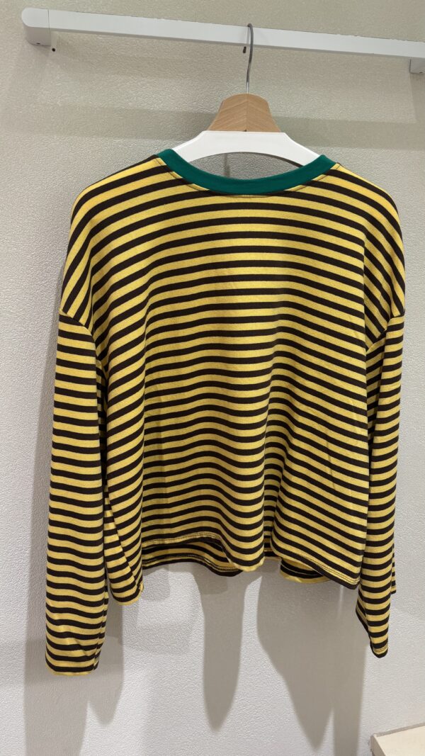 STRIPED LONGSLEEVE YELLOW/BROWN ONE SIZE