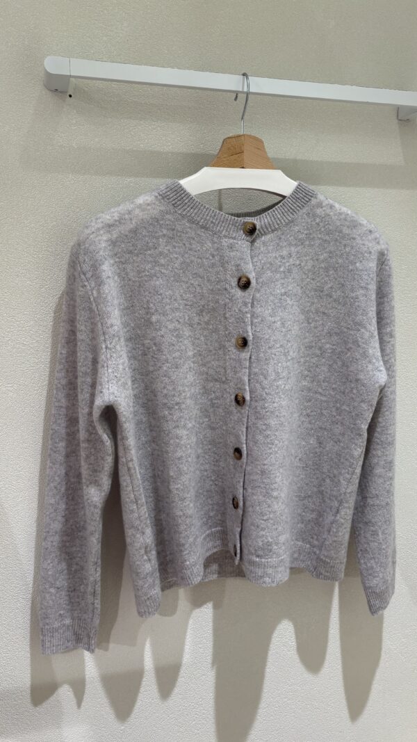SOFT KNIT TOP GREY / ONE SIZE