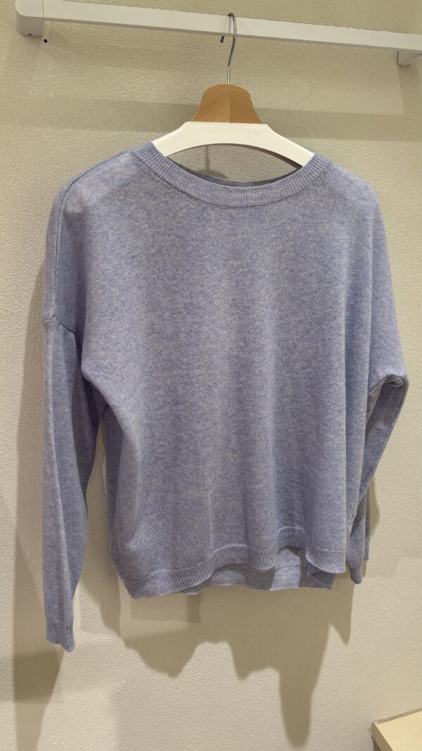 SOFT KNIT TOP BLUE / ONE SIZE