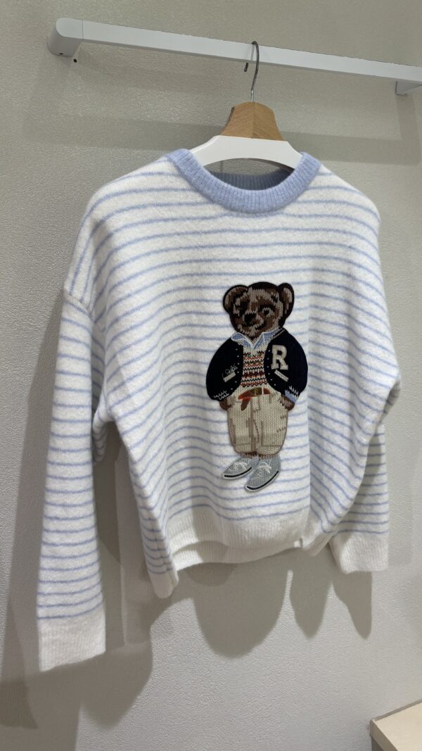 BEAR KNIT STRIPED / ONE SIZE
