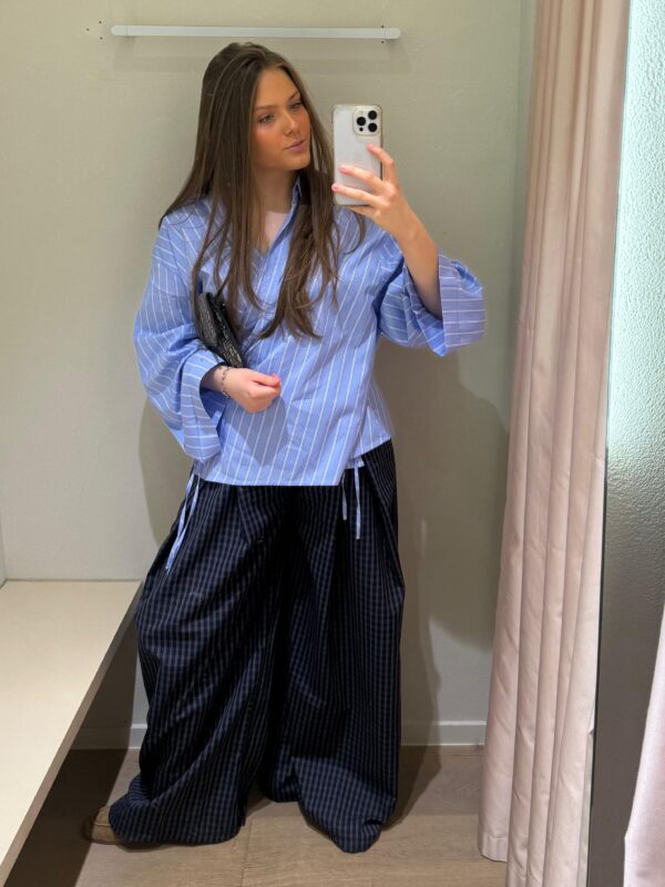 MIDNIGHT STRIPE PANTS - LARGE