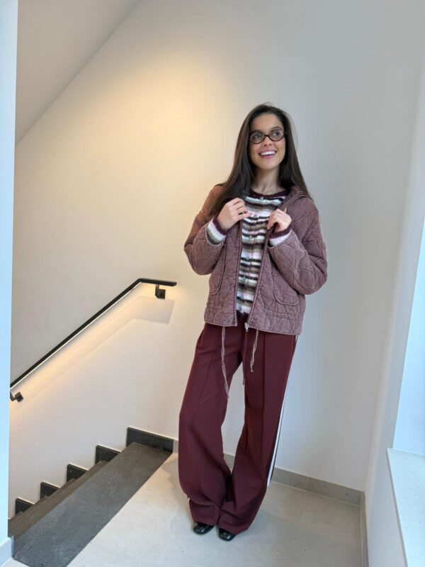 VALENTINE STRIPED KNIT - ONE SIZE