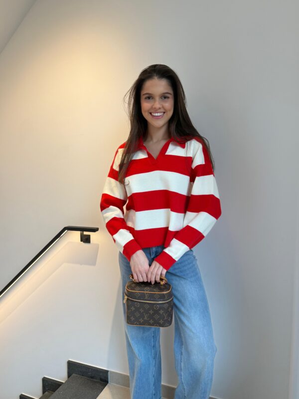 RED KISS KNIT - ONE SIZE