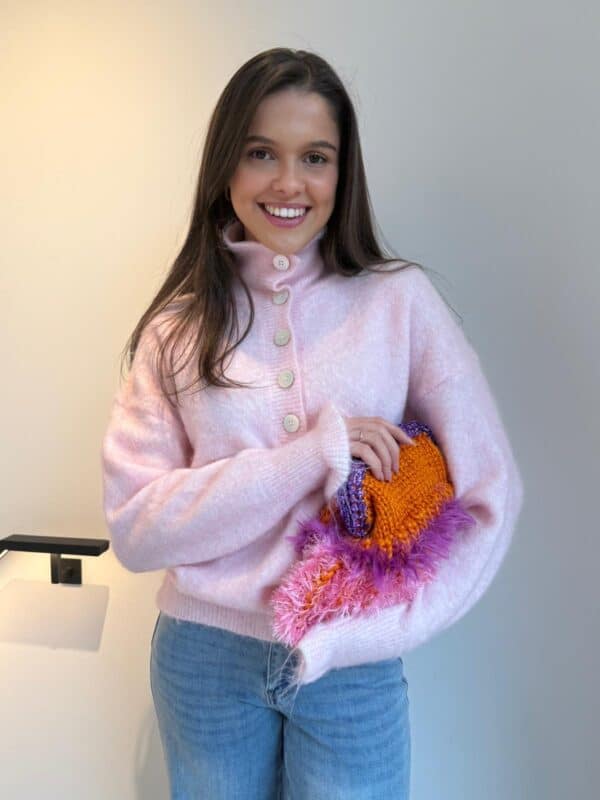 BLUSH CLOUD KNIT - ONE SIZE