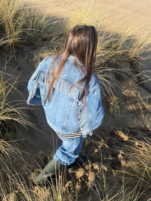 SEA FRINGE JACKET - ONE SIZE