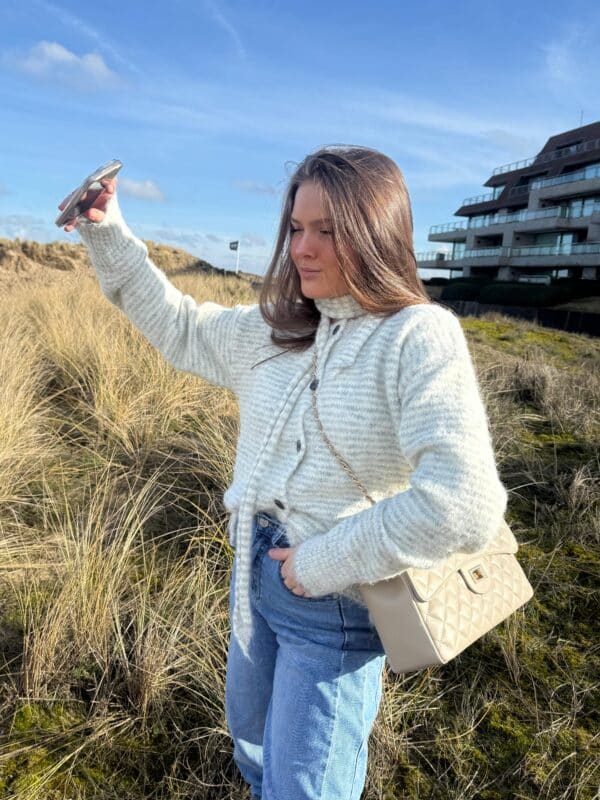 CLASSIC GREY & WHITE STRIPE SET - ONE SIZE