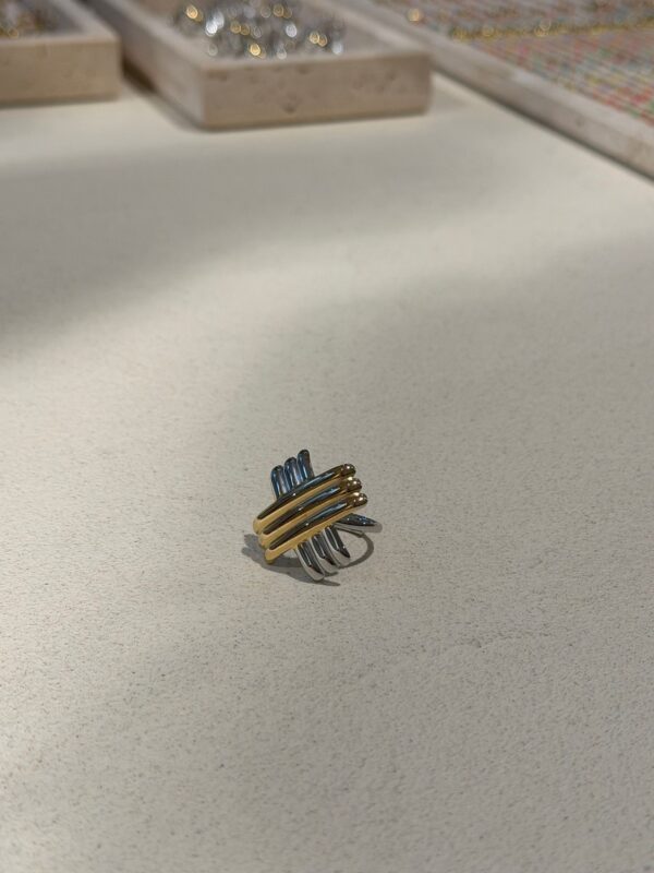 RING DUO GOLD/SILVER