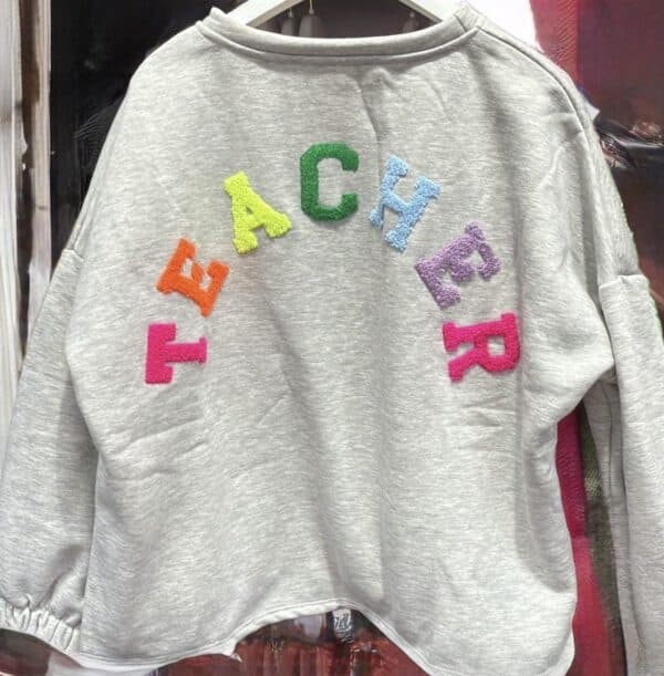 MULTICOLOR TEACHER KNIT - ONE SIZE