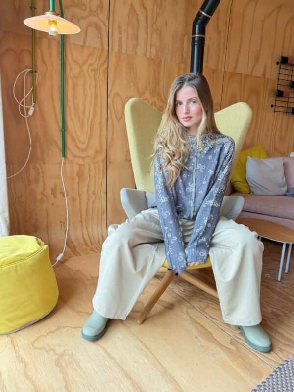 MIDNIGHT BOW KNIT - ONE SIZE