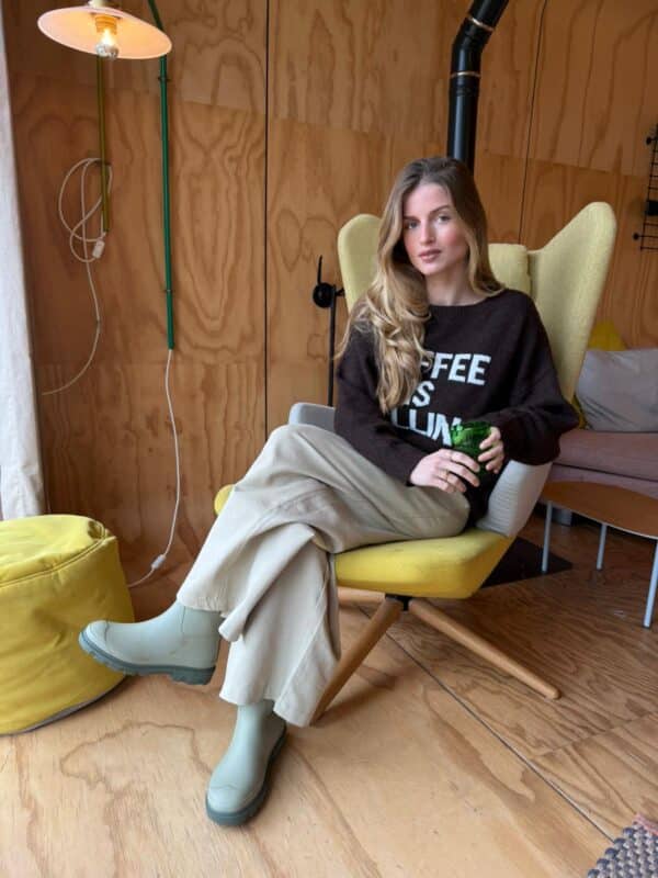 COFFEE KNIT - ONE SIZE