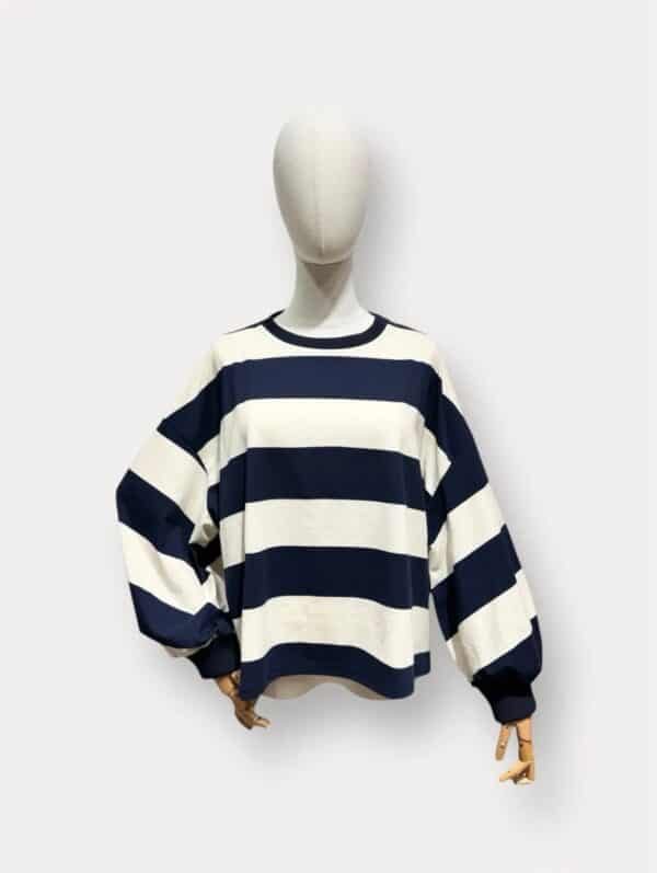 MARINE STRIPED KNIT - ONE SIZE