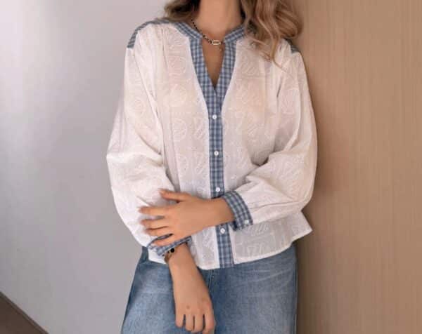 SEASHELL BLOUSE - S/M