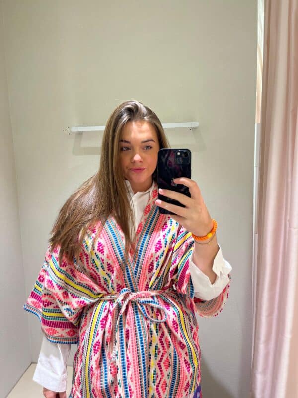 COLOR FIESTA JACKET - ONE SIZE