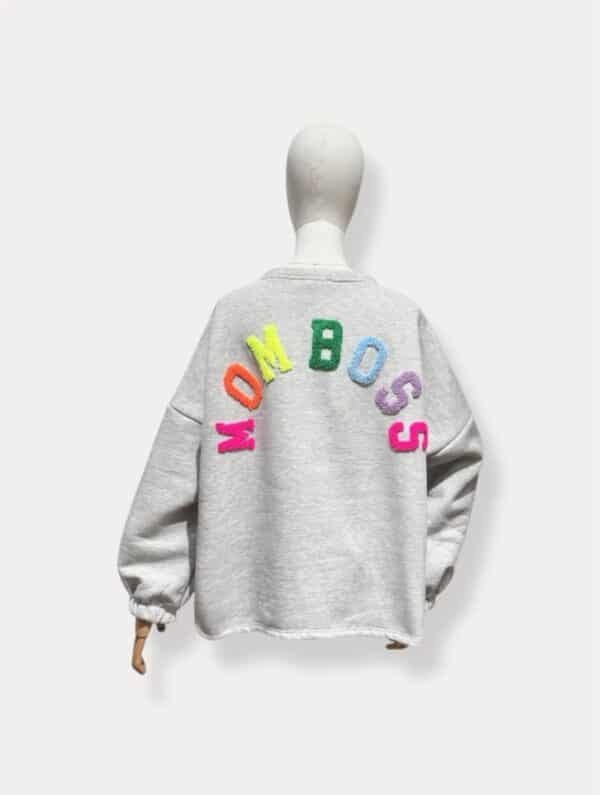 MULTICOLOR MOM BOSS KNIT - ONE SIZE