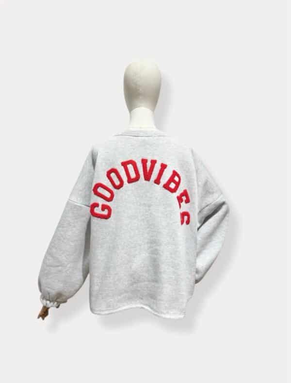 RED GOODVIBES KNIT - ONE SIZE
