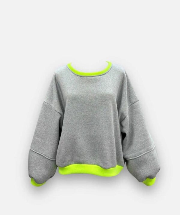 GREY FLUO KNIT - ONE SIZE