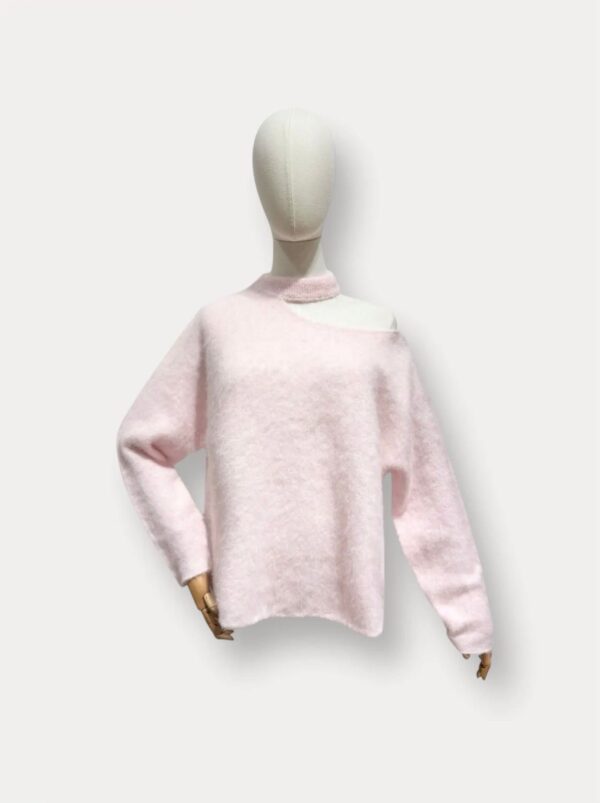 PINK HALTER KNIT - ONE SIZE