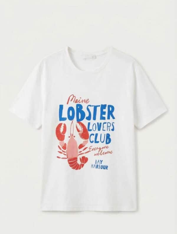 LOBSTER TSHIRT- ONE SIZE