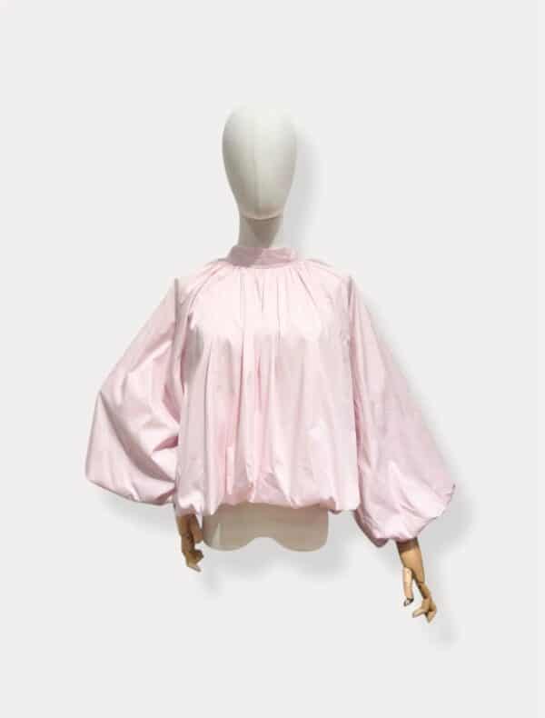 PINK BOW BREEZE BLOUSE - ONE SIZE