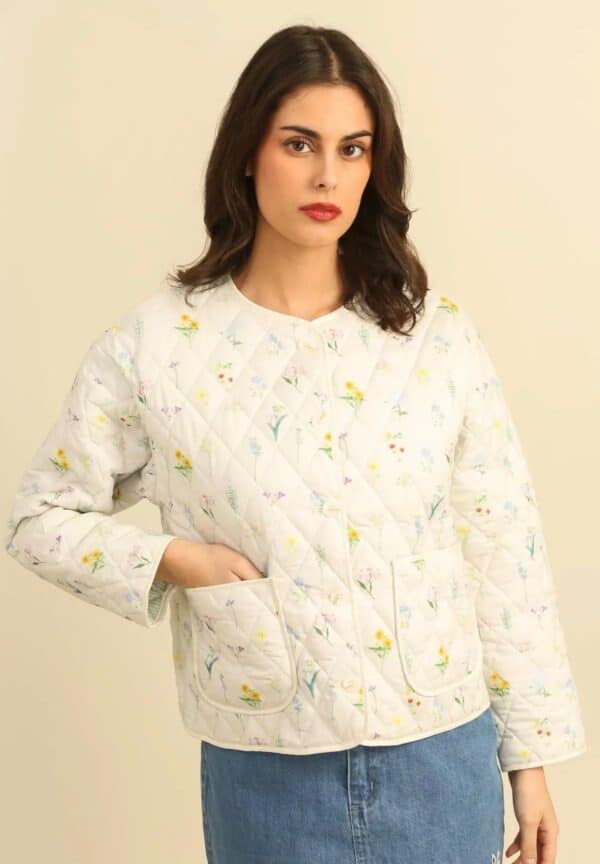 GARDEN FLOWER JACKET - LARGE