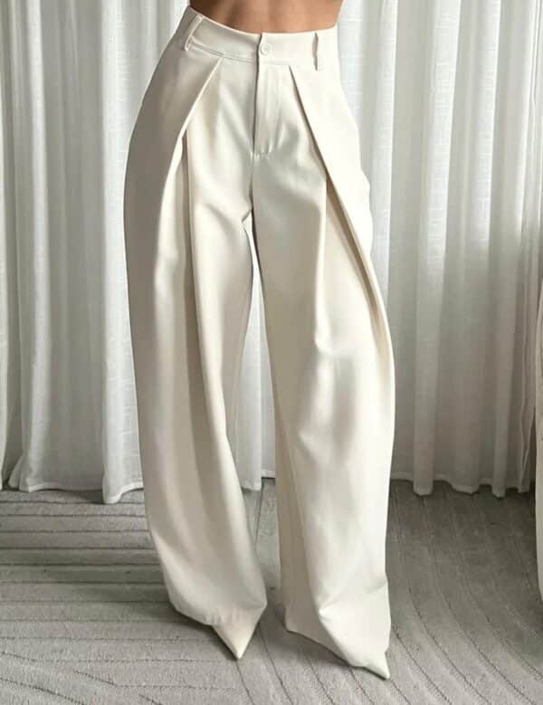 SOFT SAND WIDE PANTS - LARGE