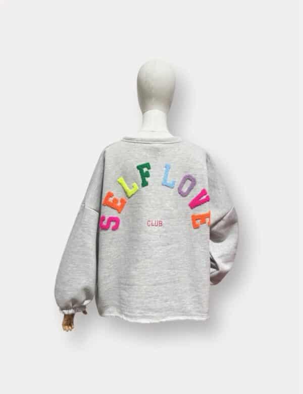 MULTICOLOR SELFLOVE CLUB KNIT - ONE SIZE