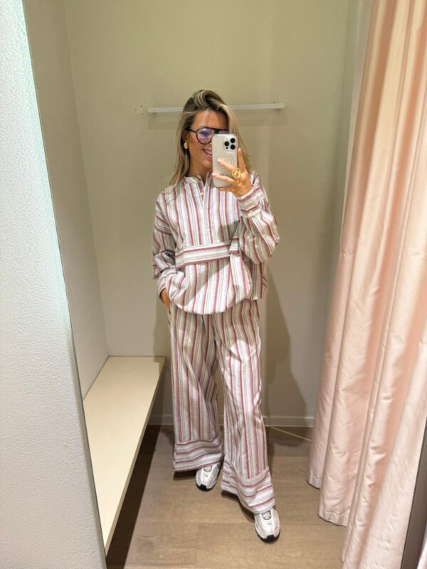 SUNSET STRIPED PANTS - ONE SIZE