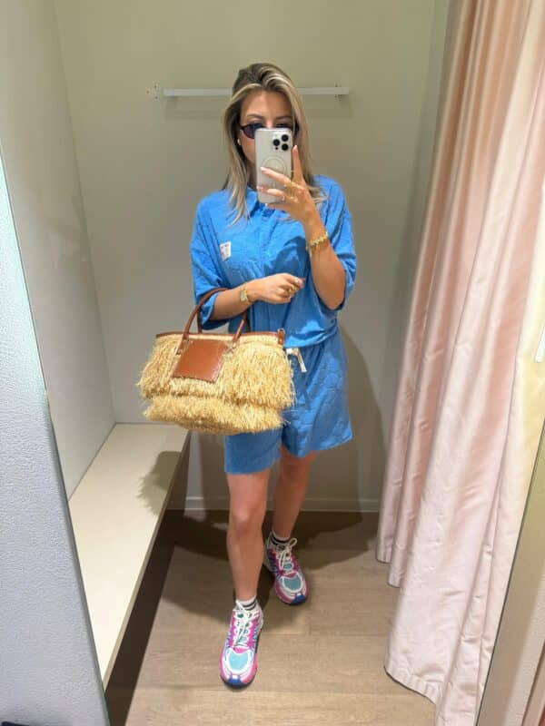 BLUE SPONGE SHORT - MEDIUM