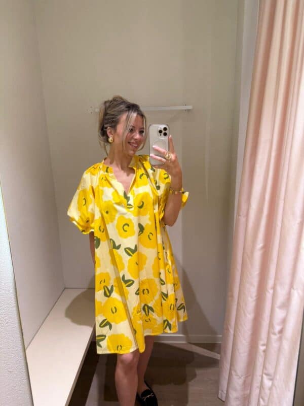 LEMON MEADOW DRESS - ONE SIZE