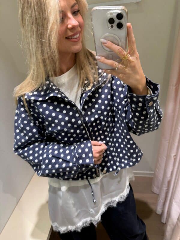 POLKADOT JACKET - S/M