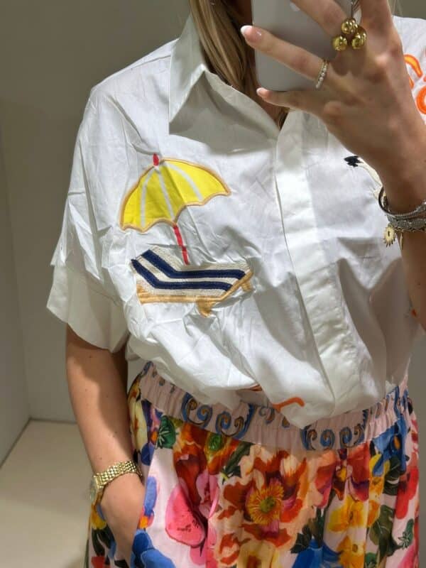 VACANTION BLOUSE - ONE SIZE