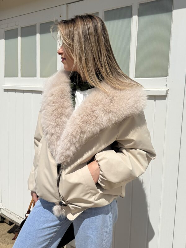 Jacket one size – beige