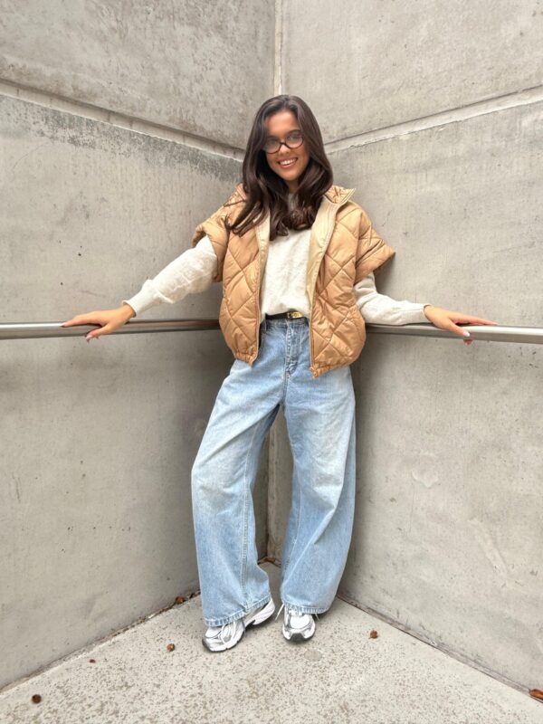 Bodywarmer Ivy - camel