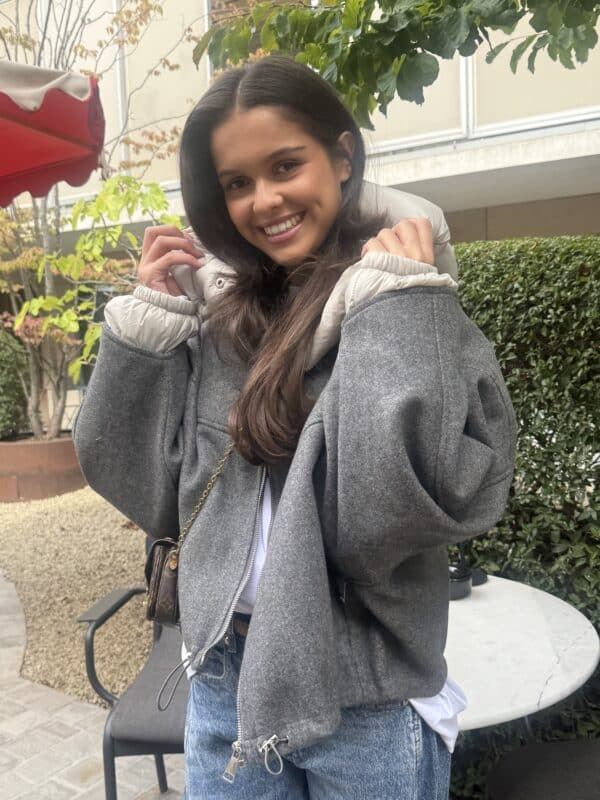 ESTELLE JACKET - DARK GREY - GREY - M/L