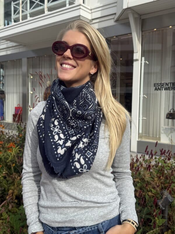 KUJT SCARF - NAVY