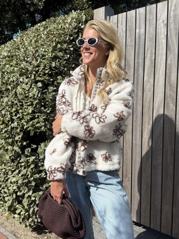 FLORA JACKET WHITE - ONE SIZE