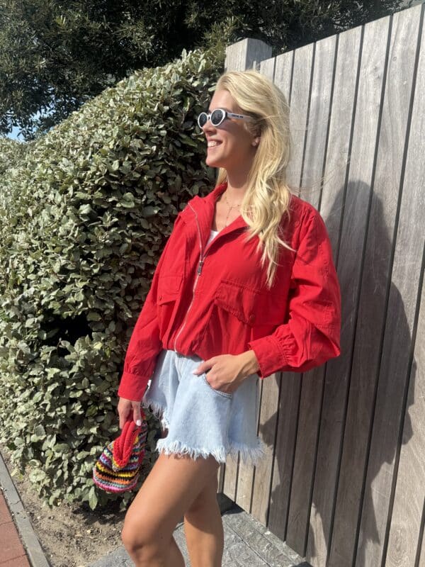 JACKET STELLA RED - S/M