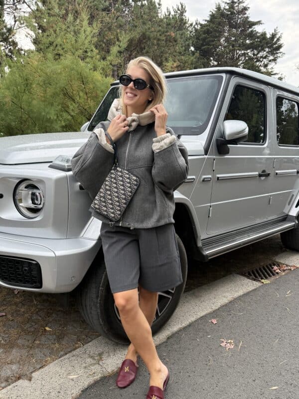 ESTELLE JACKET GREY - S/M