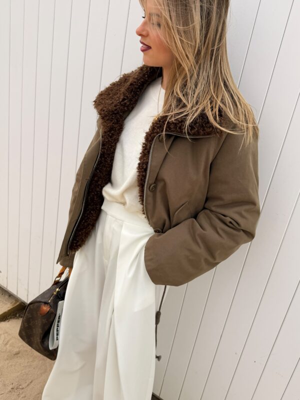 Jacket one size – brown