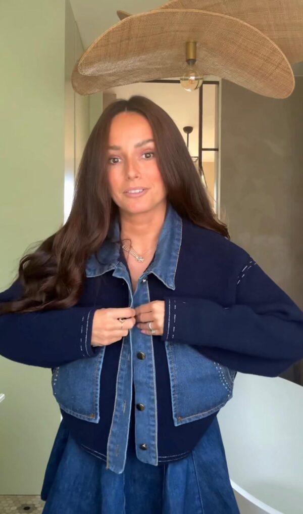 CHLOE KNIT-JACKET - ONE SIZE PREORDER +- 25 SEPTEMBER