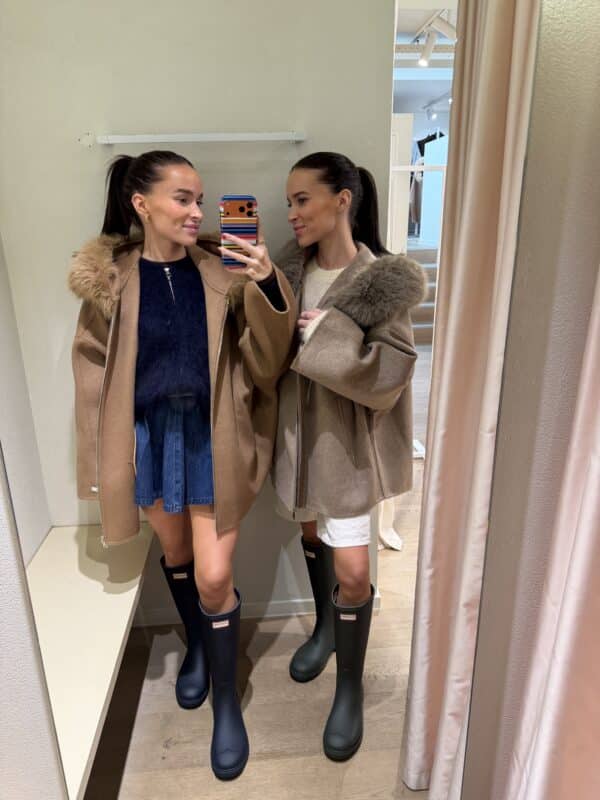 LOU COAT TAUPE M/L