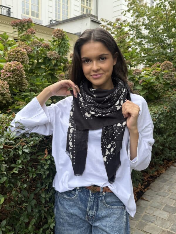 KUJT SCARF BLACK