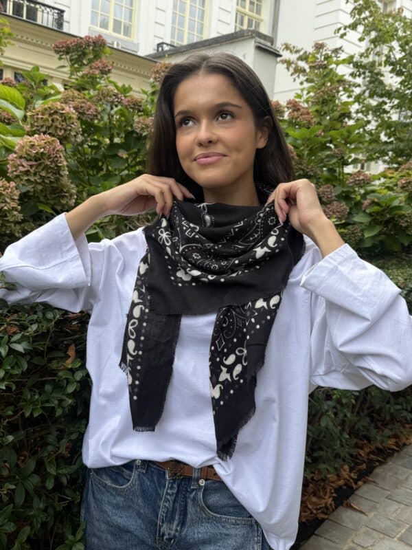 KUJT SCARF BLACK