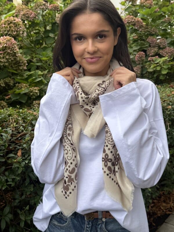 KUJT SCARF BEIGE