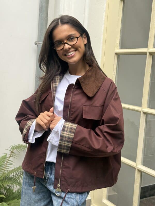 JASMIN JACKET - BORDEAUX -