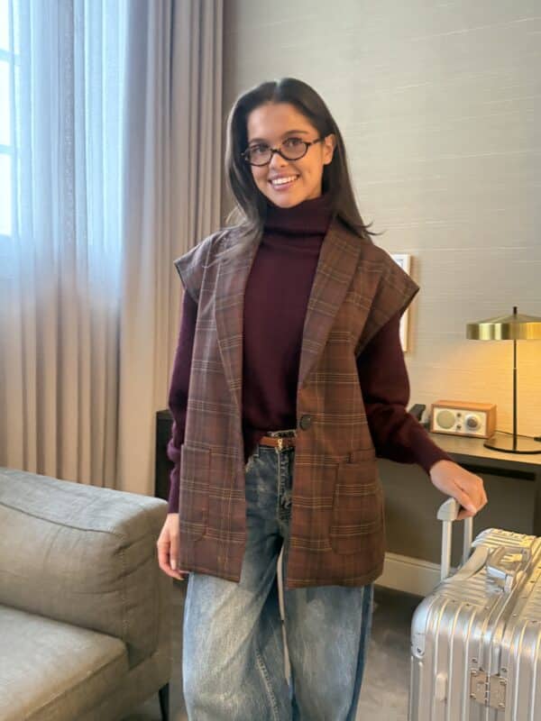 ALINE TURTLENECK - BORDEAUX - M/L
