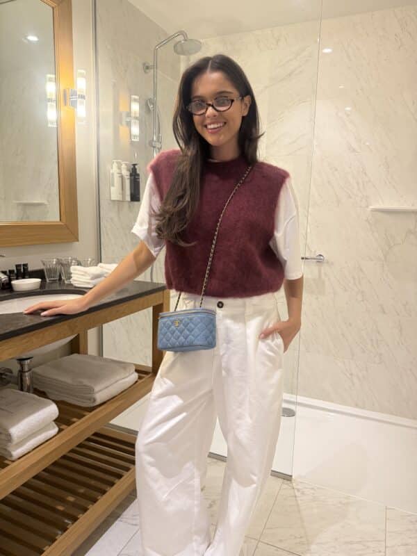 ROSIE MOHAIR DEBARDEUR - BORDEAUX - ONE SIZE