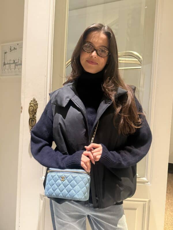 ALINE TURTLENECK - NAVY - M/L