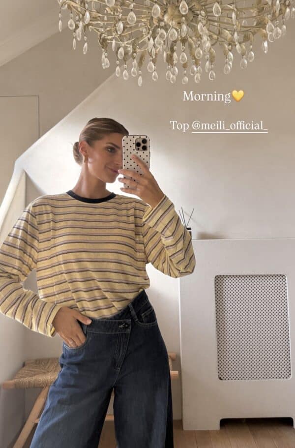 LONG SLEEVE CÉLINE YELLOW ONE SIZE